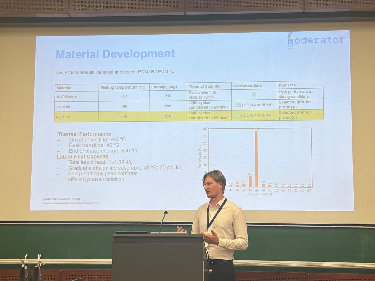 MODERATOR at EuroSun 2026: Scaling up Latent Heat Storage for Data-Centre Waste Heat Recovery